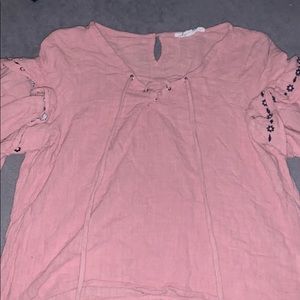 pink tee super cute
